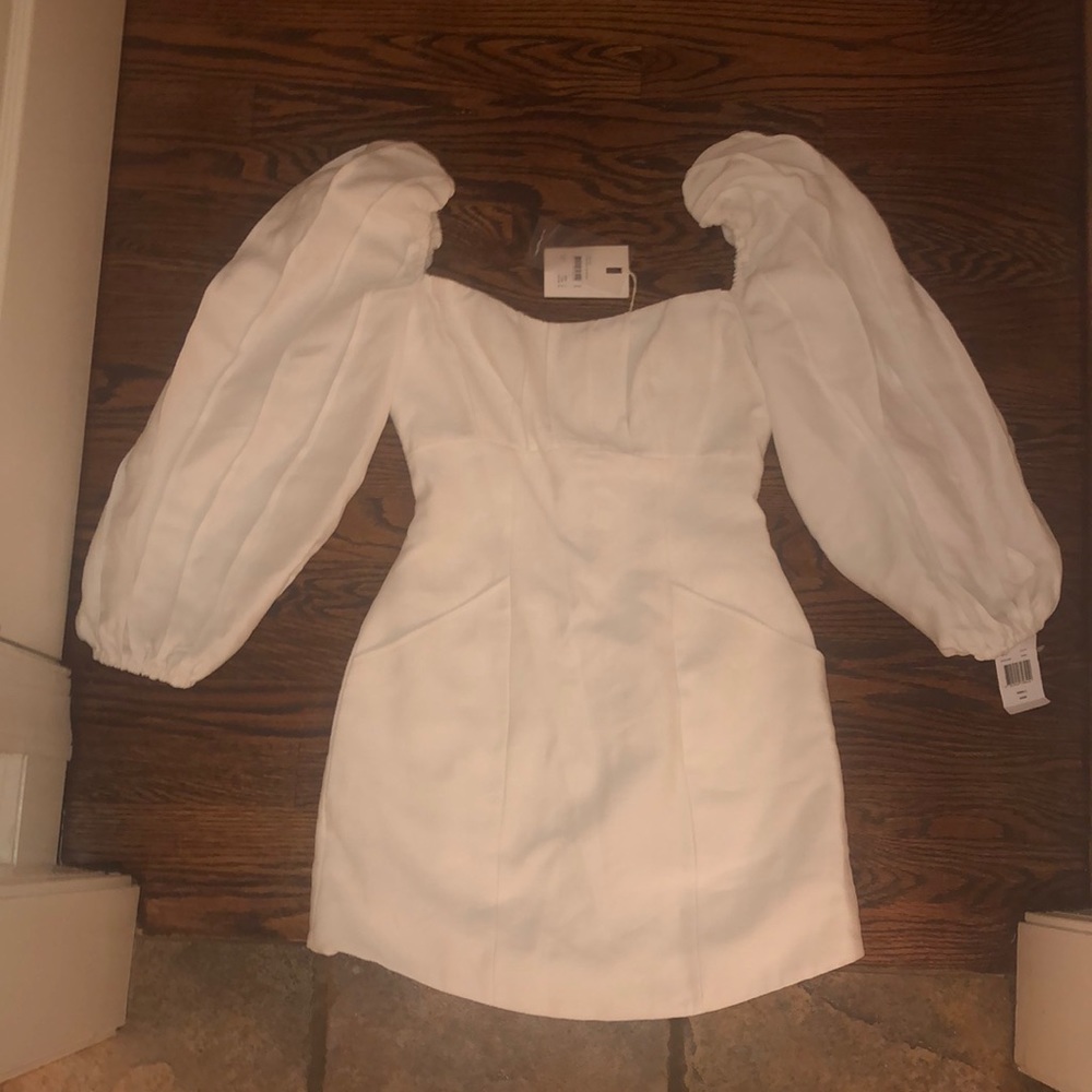 White dress